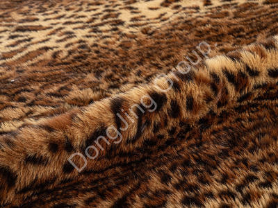 3KW2059-Tri color recycled polyester 3 faux fur fabric