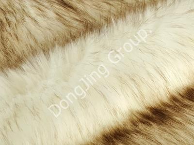 DP1028-White Dyed Tip faux fur fabric
