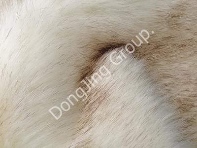 DP0914-White Dyed Tip faux fur fabric