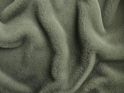 9D0154-Bentley Grey South American Mink faux fur fabric