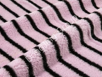 9KT0172-Rotary Print Rabbit Hair faux fur fabric