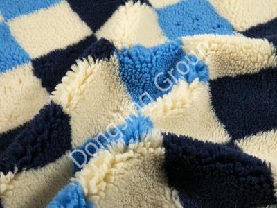 9R0010-4-color camouflage lamb wool faux fur fabric