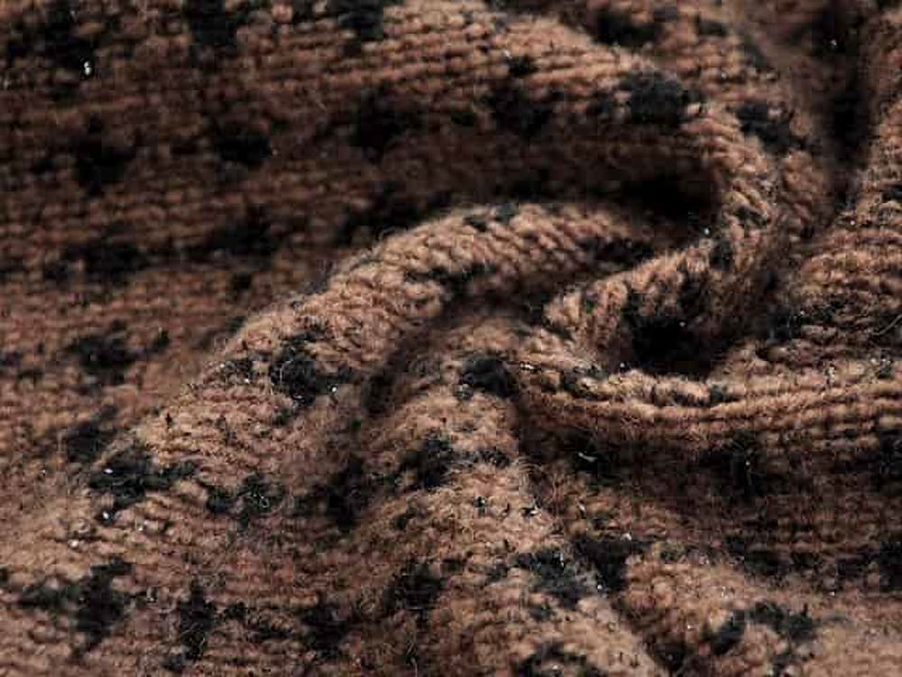 What types of chocolate darkening faux fur fabrics are there?