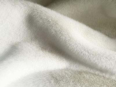 XKD0018-White South American mink faux fur fabric