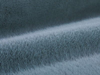 XKD0020-Blue South American Mink faux fur fabric