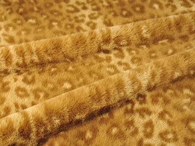 XKT0356-Light Orange Alice Bunny Down faux fur fabric