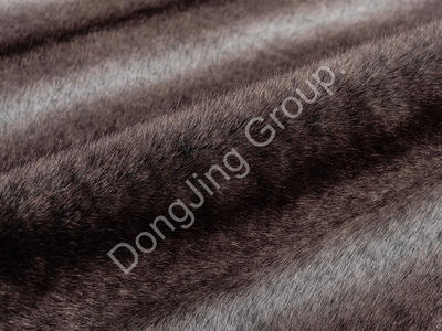 2X3KT0119-Coffee extraction printing faux fur fabric