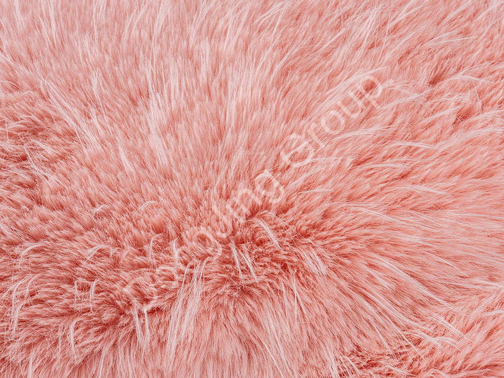3KT2284-Korean powder raccoon fur faux fur fabric
