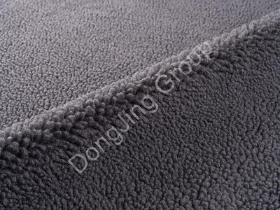 3PZ2053-Dark gray ball rolling cloth faux fur fabric