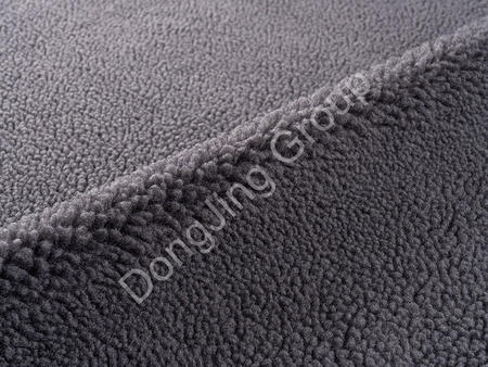 What is the durability of dark gray ball rolling cloth faux fur fabric?