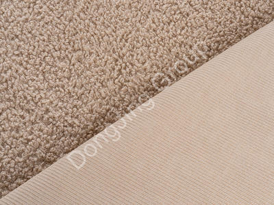 DY230119A-5-Chenille beige faux fur fabric